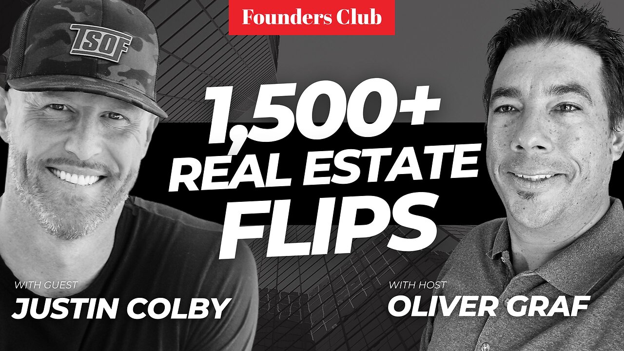 How To Flip Houses Like A Pro | Founders Club ft. Justin Colby