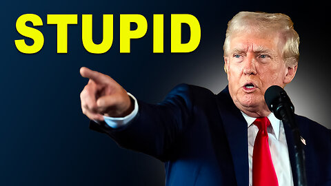 STUPID Questions from Trump Press Conference