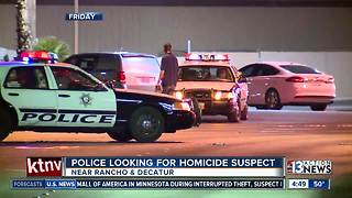 Police looking for homicide suspect