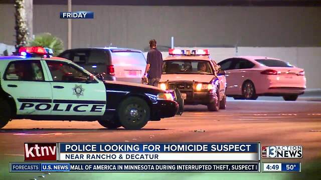 Police looking for homicide suspect