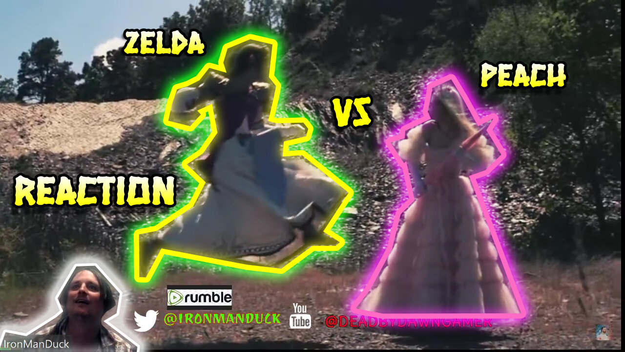 my reaction to Zelda vs Peach