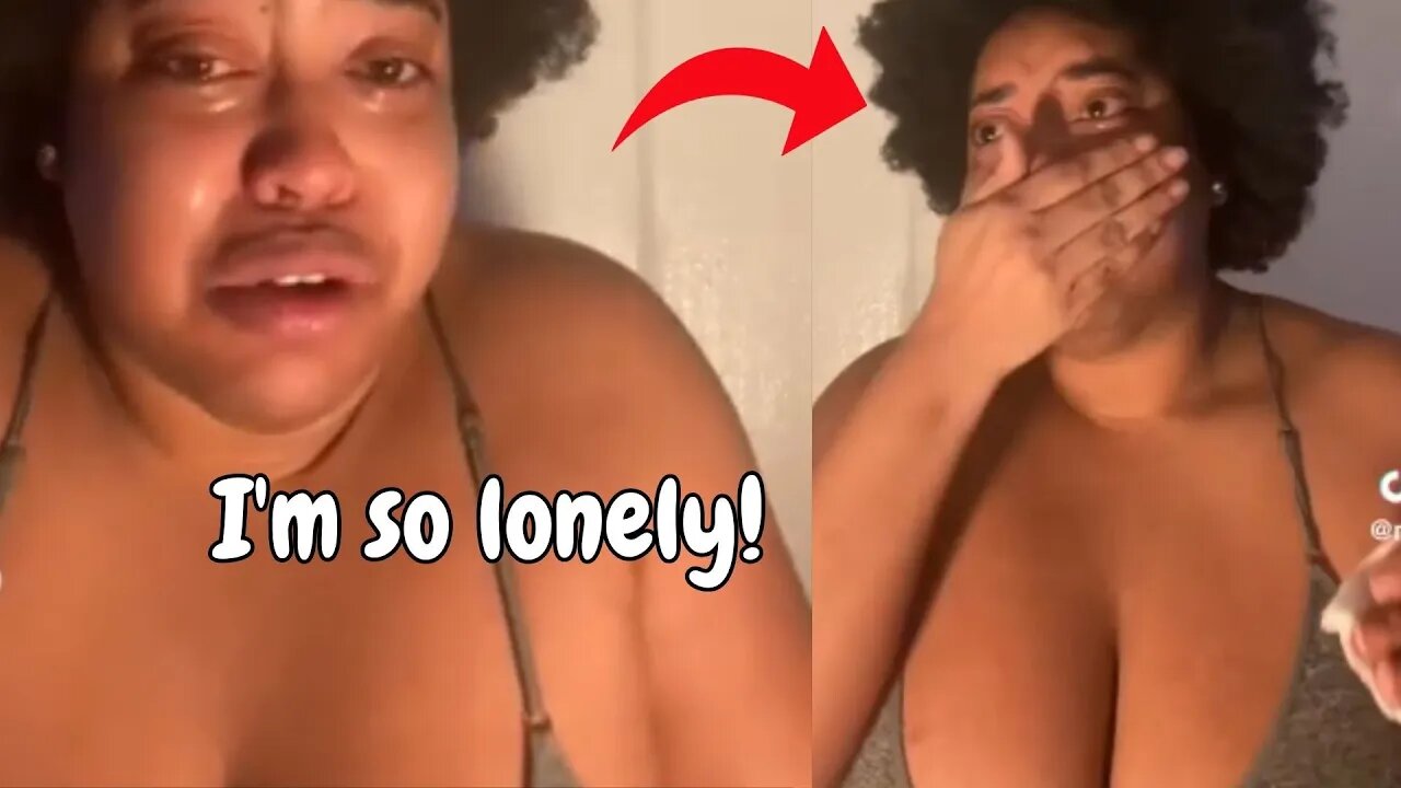 FEMINSIT woman CRIES after not being hugged
