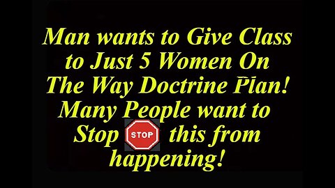 A Wonderful Opportunity for Women.