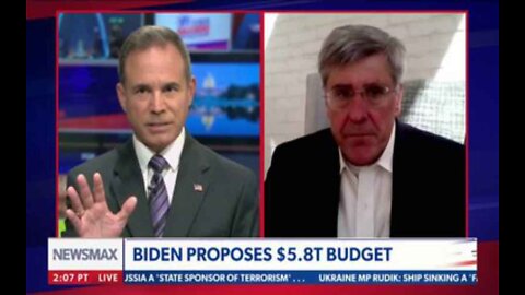 Stephen Moore to Newsmax: 'Out of Control Debt' Leading to US Decline