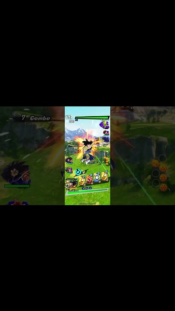 Dragon Ball Legends - Sparking Bardock Keen Intuition Special Skill Gameplay (DBL19-01S)