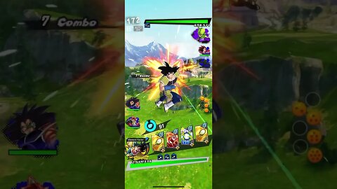 Dragon Ball Legends - Sparking Bardock Keen Intuition Special Skill Gameplay (DBL19-01S)