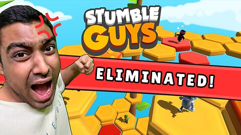 raging at stumble guys(ends horribly)