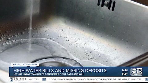 Consumers fight back and win against high water bills and deposit refunds
