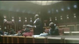 SOUTH AFRICA - Pietermaritzburg - Zuma vs Hanekom (Video) (Krb)