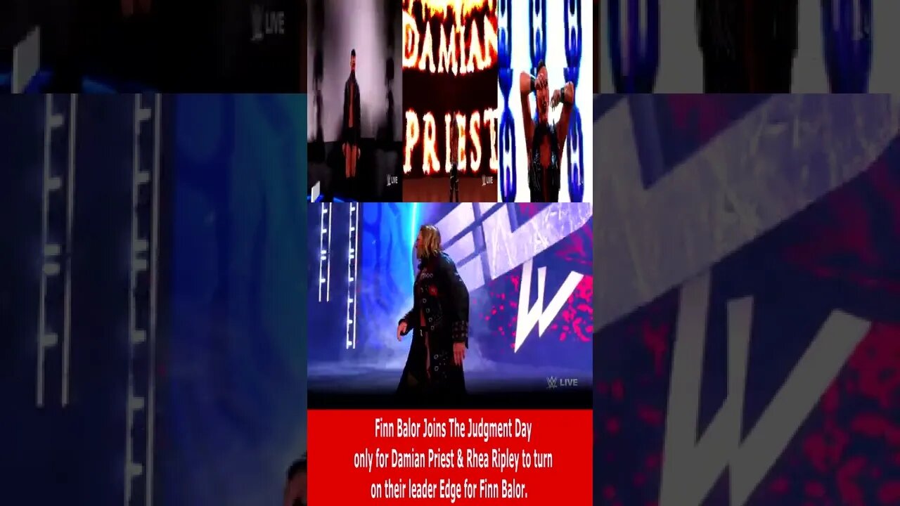 #SHORTS Balor Joins The Judgment Day only for Damian & Ripley to turn on their leader Edge