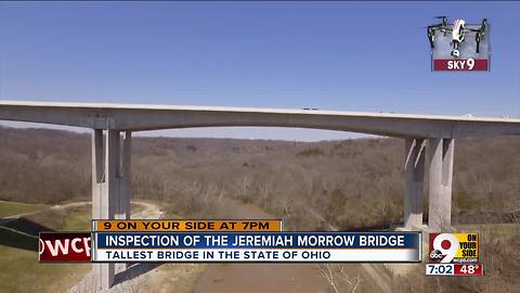 Jeremiah Morrow Bridge inspection