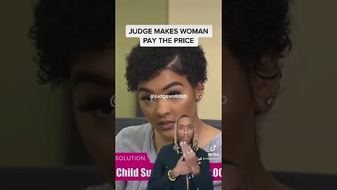 When women have to pay CHILD SUPPORT! #shorts #judge