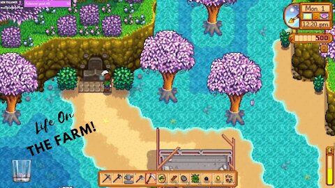 First Day on PhireFarm. Stardew Valley Ep. 1
