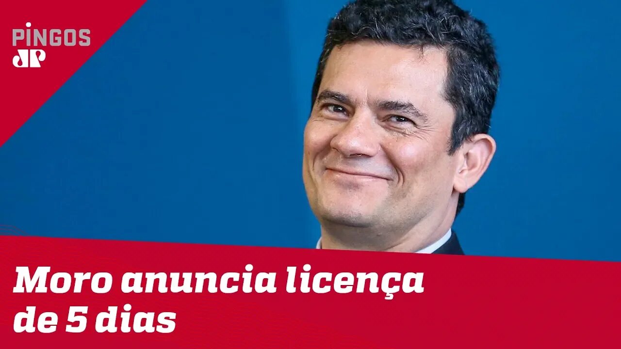 Esquerda devaneia sobre licença de Moro