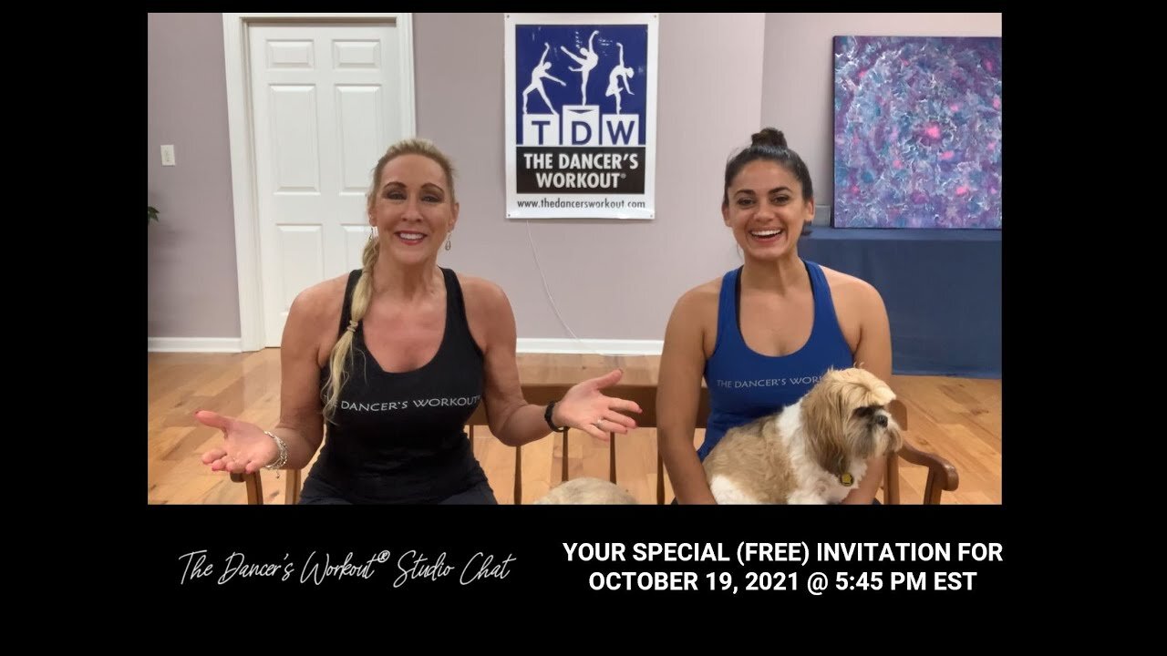 YOUR SPECIAL (FREE) INVITATION FOR OCTOBER 19, 2021 @ 5:45 PM EST