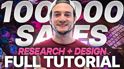 The Research + Design Process I Used to Make 100,000+ POD Sales