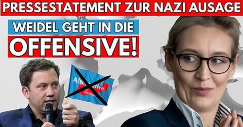 Weidel kontert NAZI AUSSAGE von KLINGBEIL SPD-CHEF 🤬 AfD-Wahlnachlese zur Europawahl