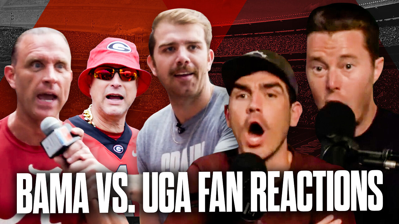 Savage Fan Reactions | Alabama vs. Georgia Edition