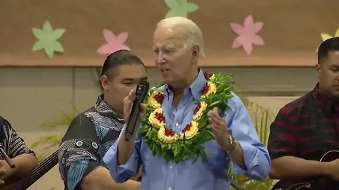 Joe Biden compares the Maui fire to him almost losing his corvette in a house fire | Not a Joke