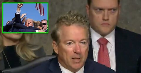 Senator Rand Paul Raises SERIOUS Questions About the Trump Assassination Attempt