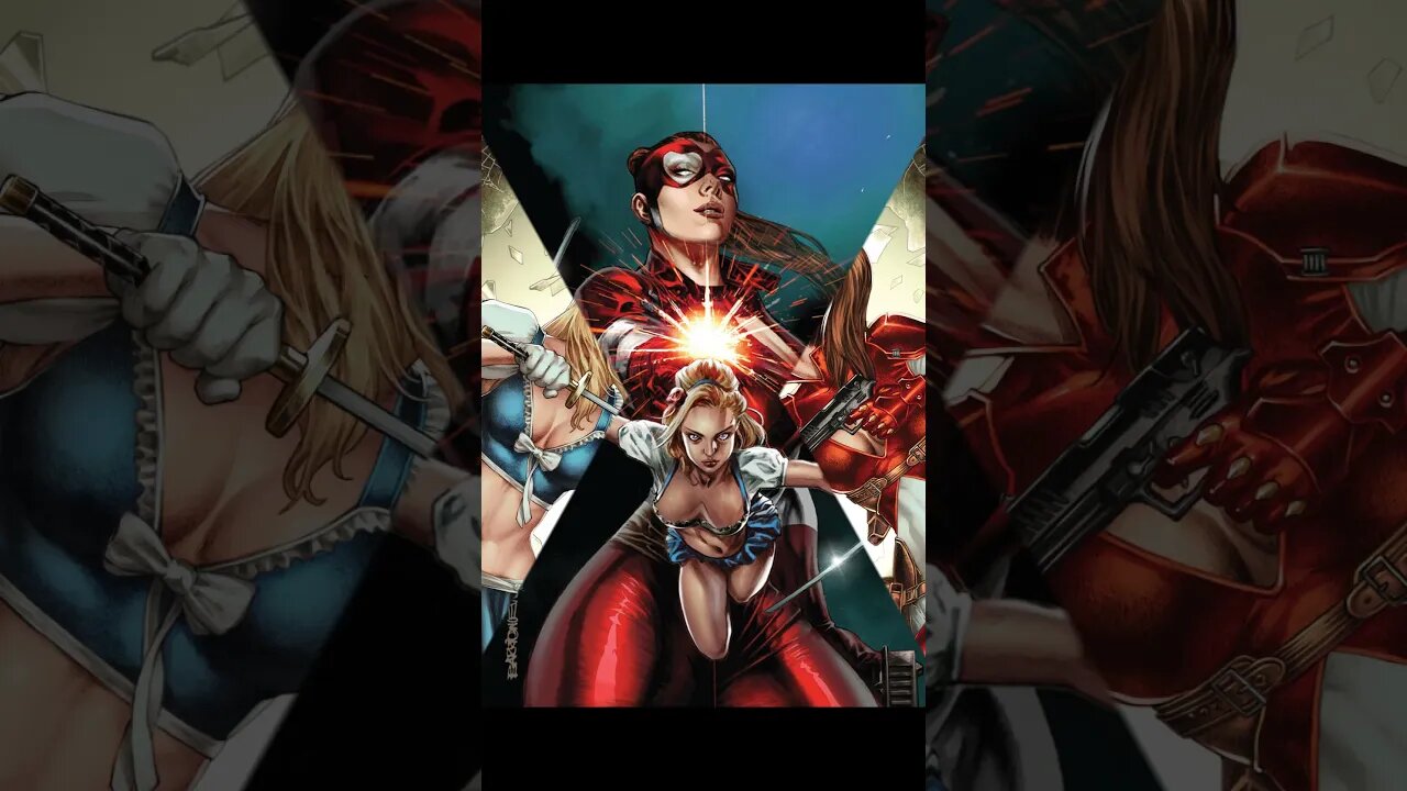 Cinderella "vs. the Queen of Hearts" Covers (2023 Zenescope Comics)