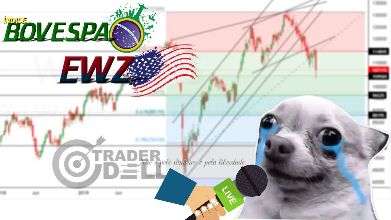 ÍNDICE BOVESPA / ETF EWZ + MERCADO AMERICANO E AÇÕES FECHAMENTO DE MERCADO