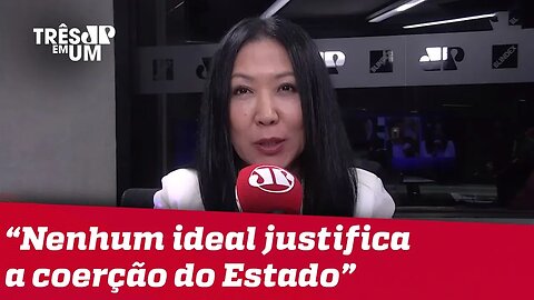 #ThaísOyama: Nenhum ideal moral ou religioso justifica a coerção do Estado