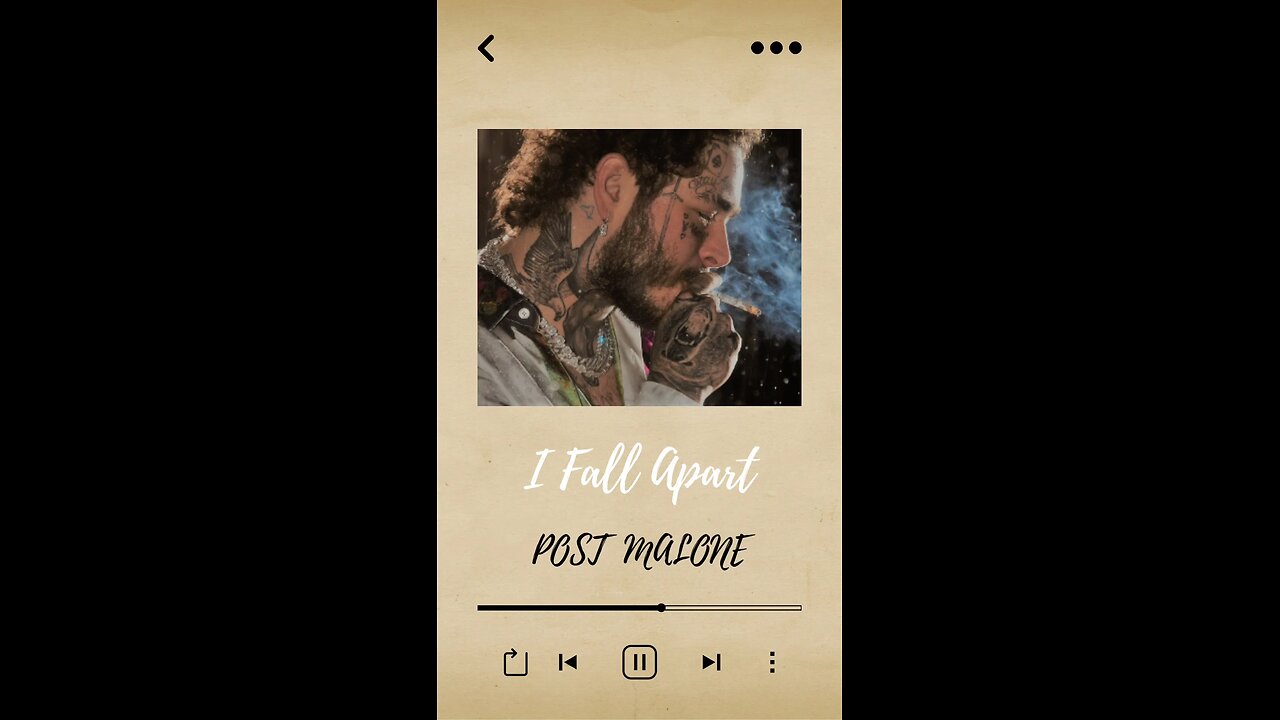 I Fall Apart - Post Malone