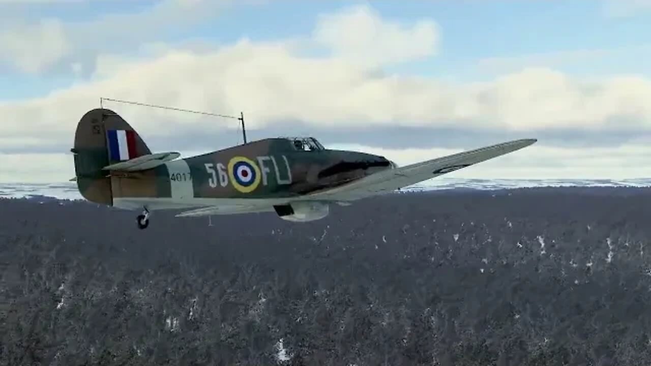 Hurricane Vs. Bf109E-7 (IL-2)