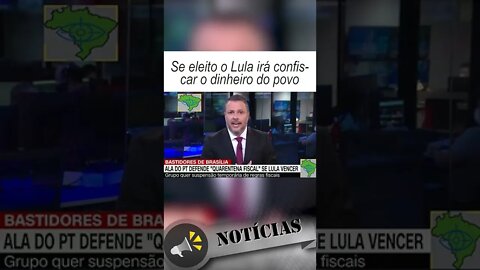 LULA QUER CONFISCO DA POUPANÇA IGUAL AO COLLOR