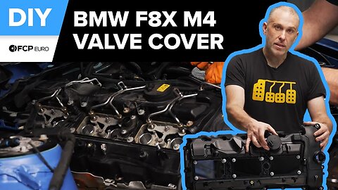 BMW M4 Valve Cover Replacement DIY (2015-2021 BMW F82 M4, F80 M3, F83 M4, F87 M2 Competition, M2 CS)