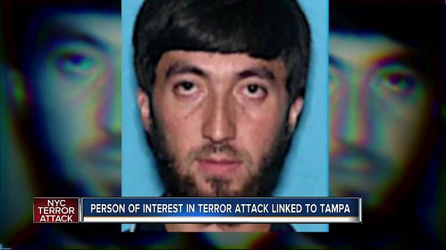 Person of interest in NY terror attack described as 'weird' and 'cautious' by Tampa neighbors