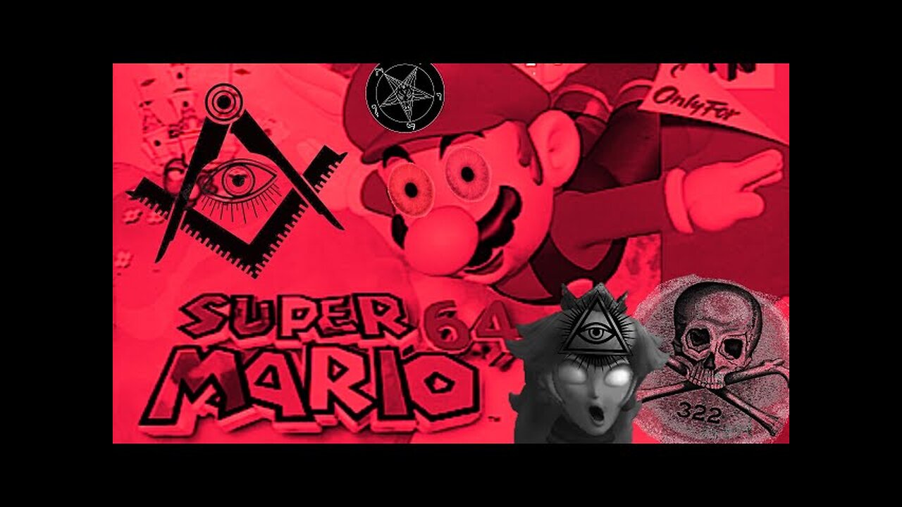 Super Mario 64 is a Freemasonic and Illuminist Digital Ritual (mirror)