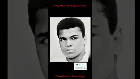 Muhammad Ali | Forgotten Black History