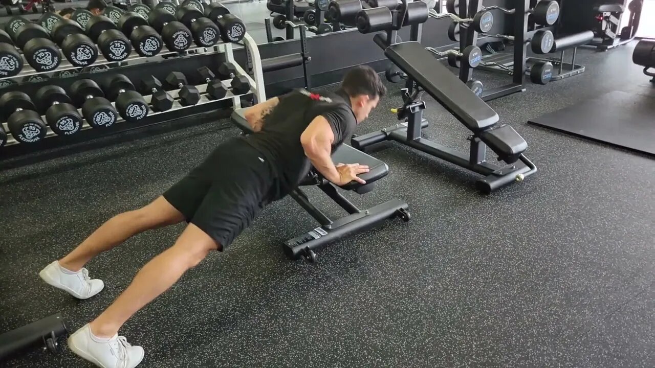 Incline Plyo Pushups Bench or Box