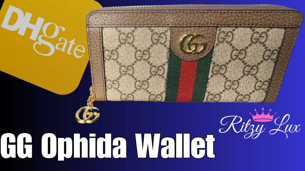 Perfect DHGATE Gucci Wallet DUPE w/ Link in Description