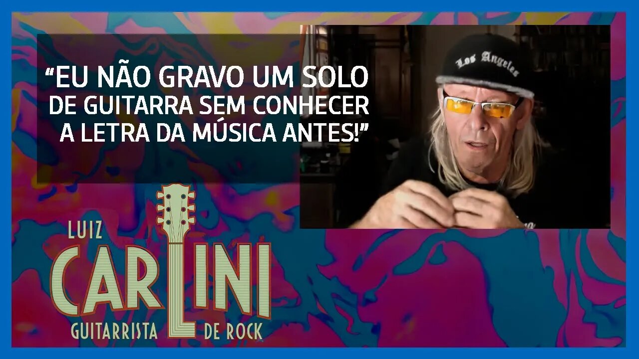 Corte da Live | Luiz Carlini do Tutti Frutti | Como Carlini cria os seus incríveis solos de guitarra