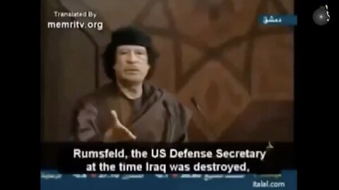 Muammar Gaddafi - They Cannot Have Him Around