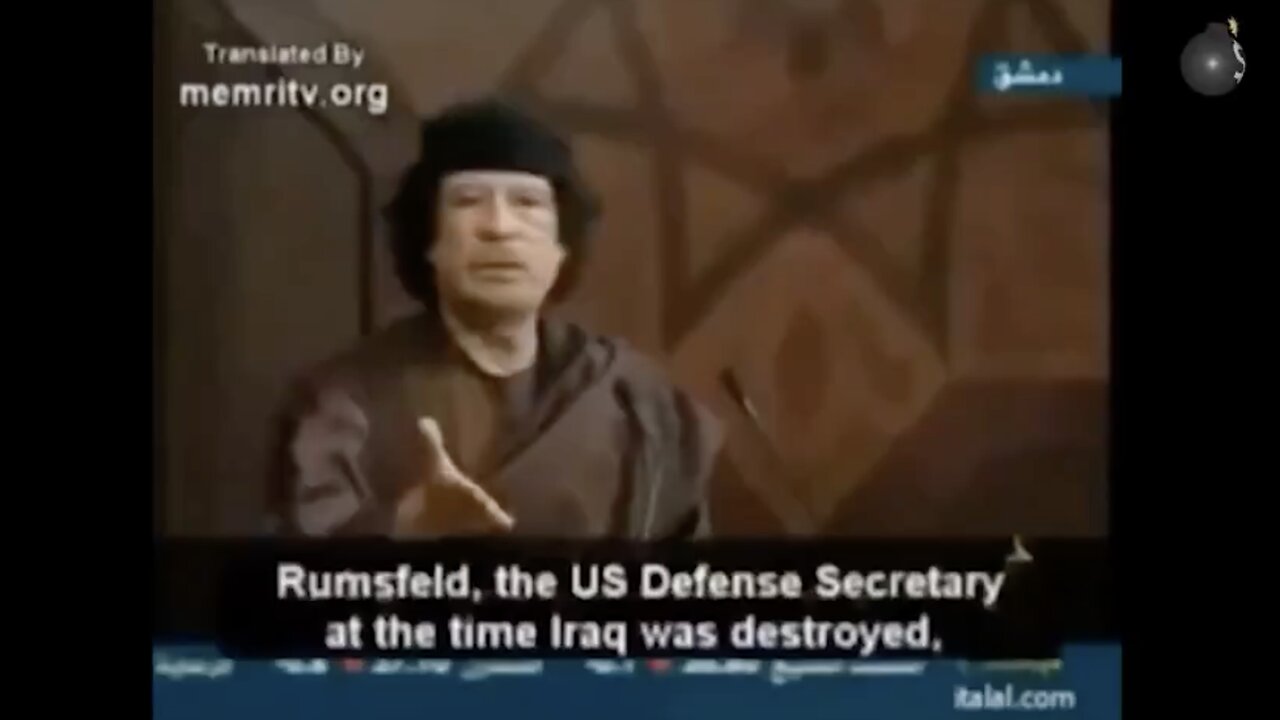 Muammar Gaddafi - They Cannot Have Him Around