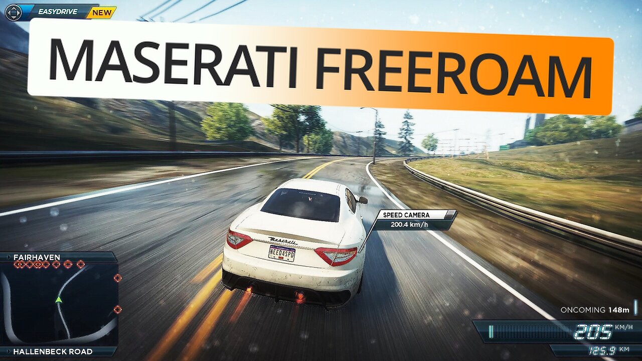 FREEROAM ON WHITE MASERATI | #nfsmw2012 #nfs #needforspeed