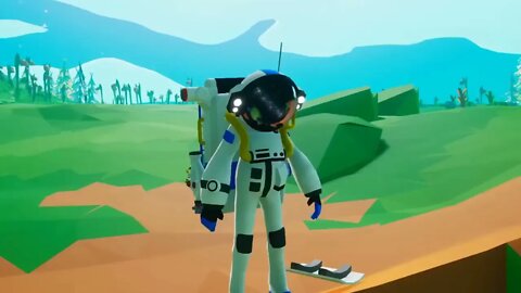 I Broke Astroneer in Half Using Dynamite and Trains！5