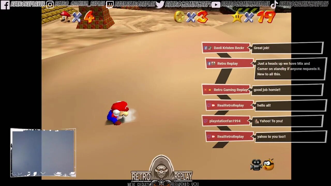 Mario 64 stream