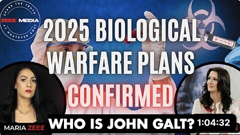 Maria Zee W/ KAREN KINGSTON-2025 Biological Warfare Plans Confirmed. THEY WANT TO KILL YOU. JGANON