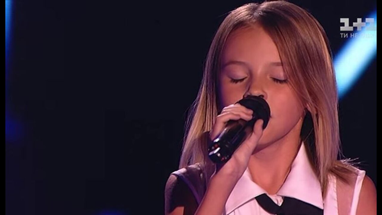 BEST female voice! Daneliya Tuleshova - "Stone cold" | Voice Children Ukraine