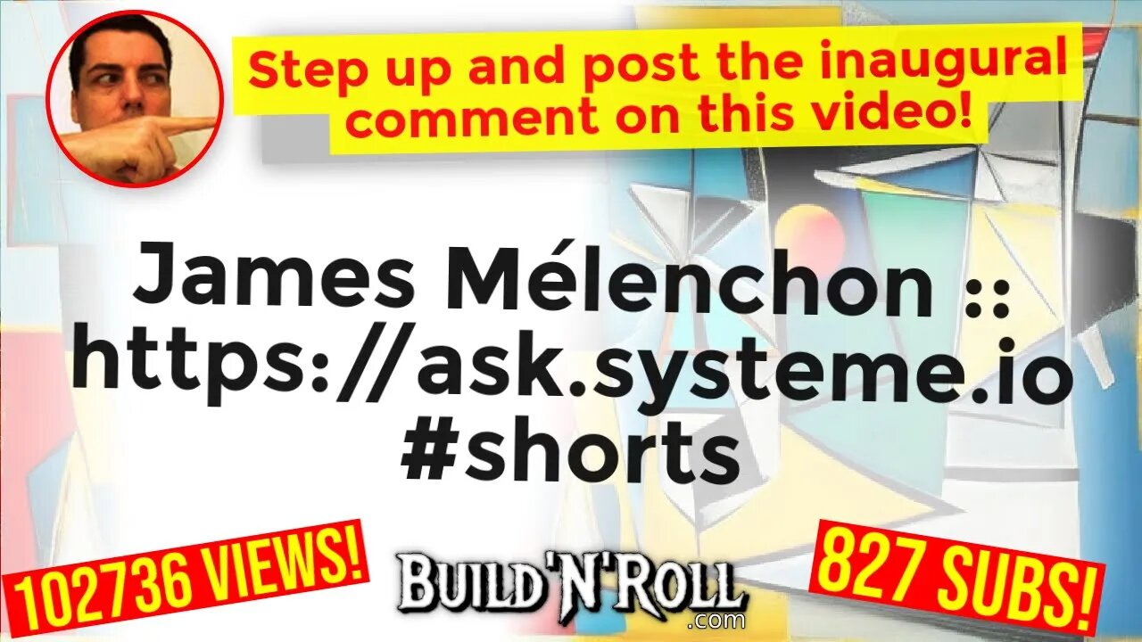 James Mélenchon :: https://ask.systeme.io #shorts