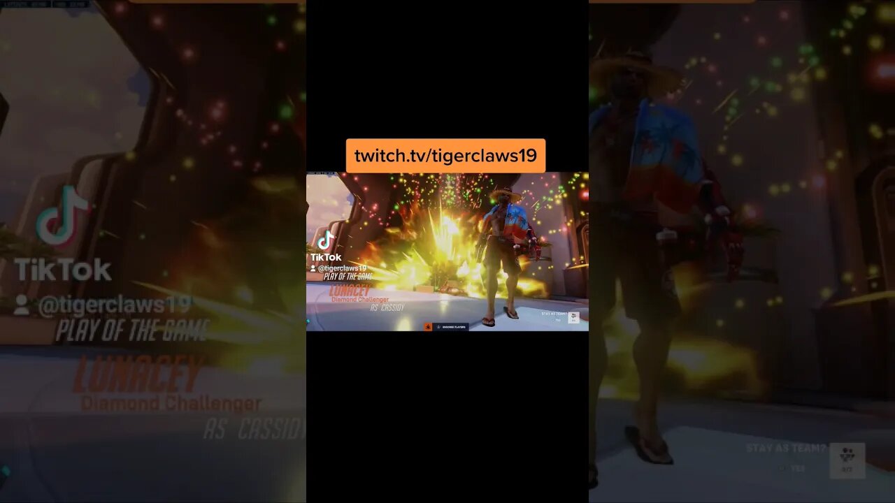 Was Mercy dancing in place? Lunacey with Cassidy on Overwatch 2