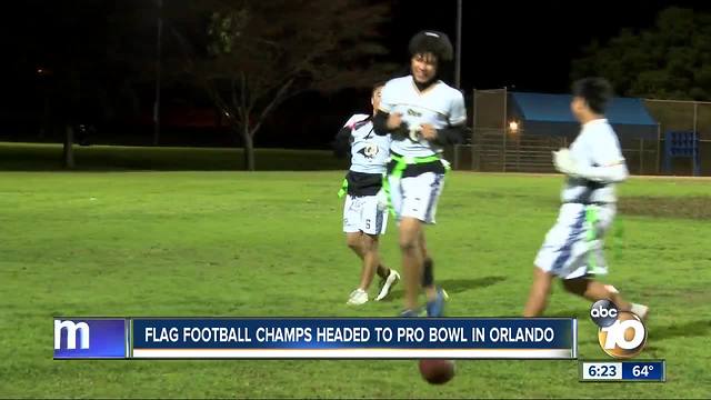 Flag football champs headed to Pro Bowl in Orlando