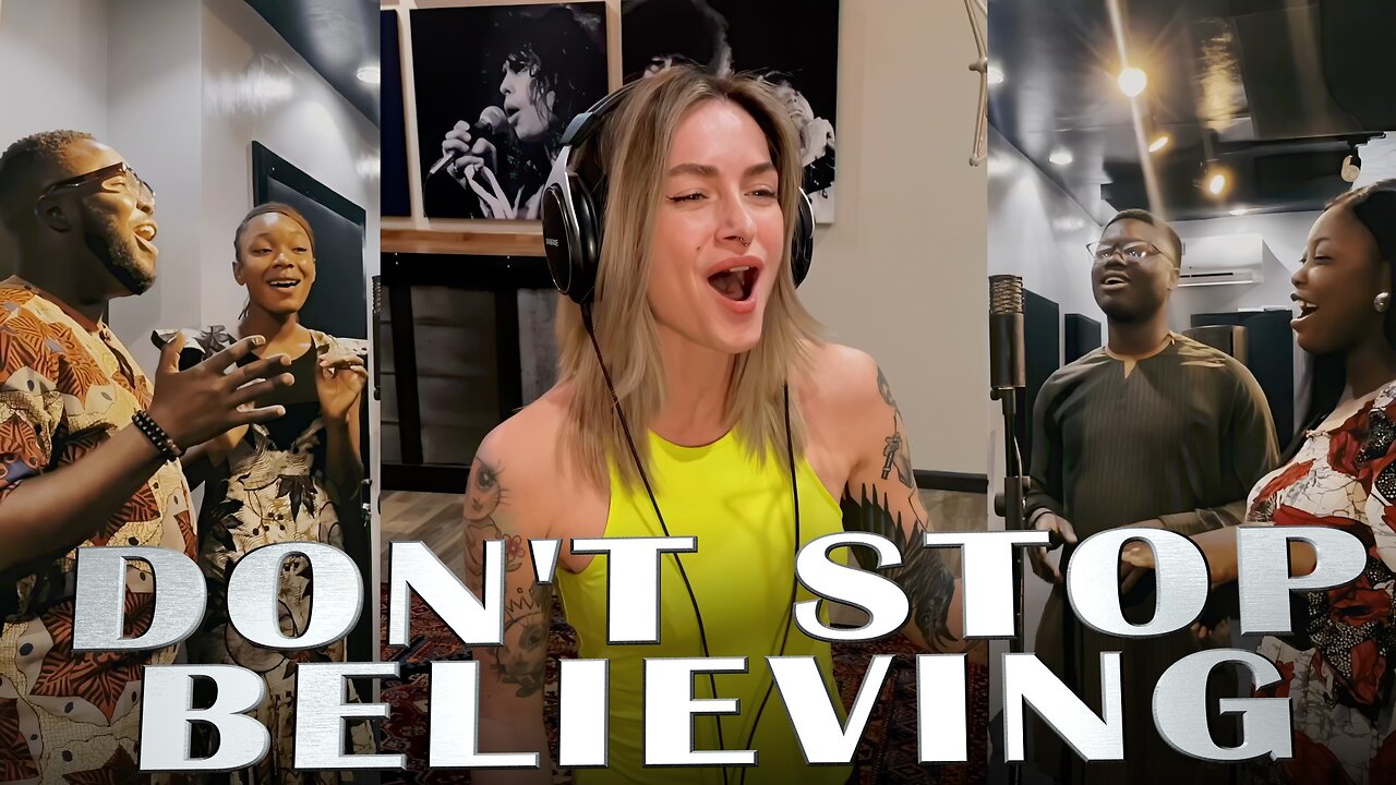 Don't Stop Believing - Journey - ft. Kati Cher - Ken Tamplin Vocal Academy