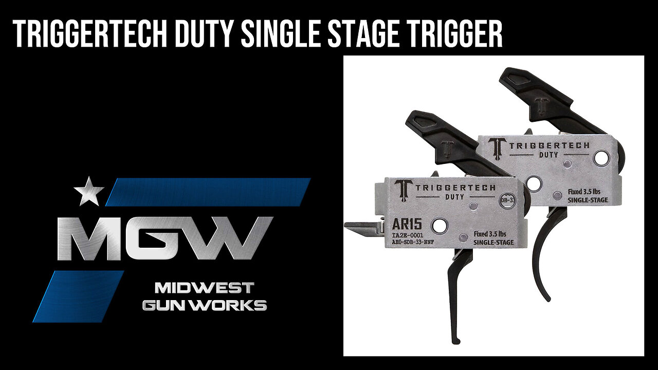 TriggerTech Duty Single Stage AR-10 Trigger