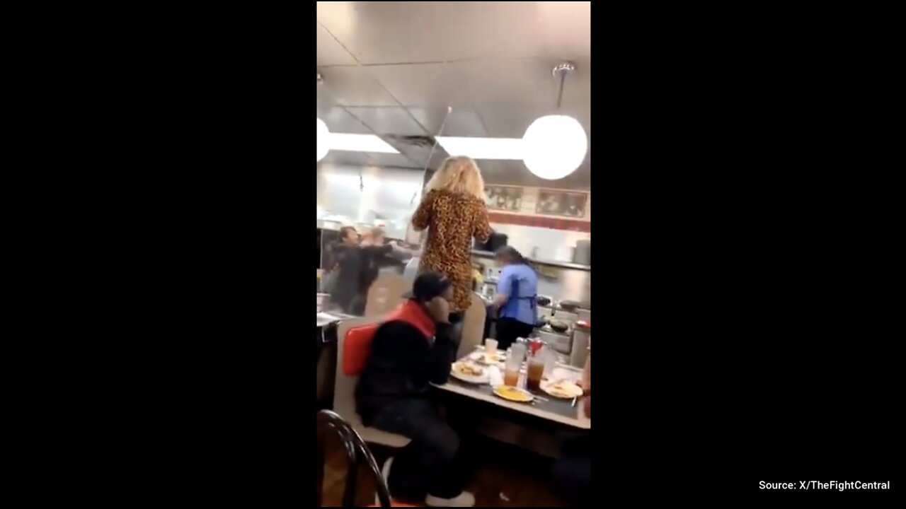 WATCH: Waffle House Cook and Customer Descend into Midnight Smackdown in Front of Restaurant